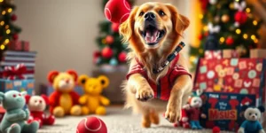 2025 Gift Ideas for Pets: Disney Presents for Furry Friends.png AI generated image using Flux AI