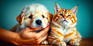 The overlooked bond: Why mental health professionals should ask questions about pets.png AI generated image using Flux AI