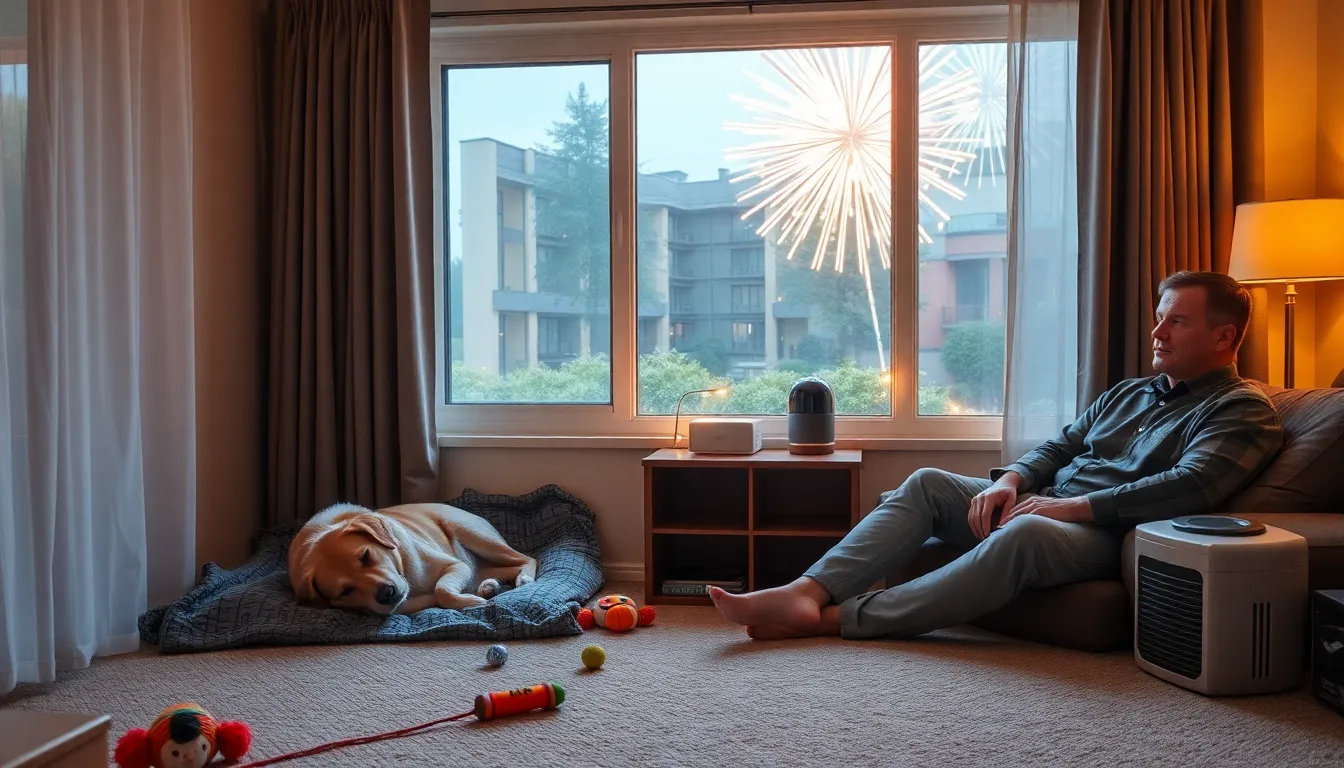 Worried about pets during fireworks season? Trainer reveals how to keep dogs and cats calm